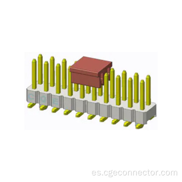 SMT doble fila tipo vertical pegatinas de pie